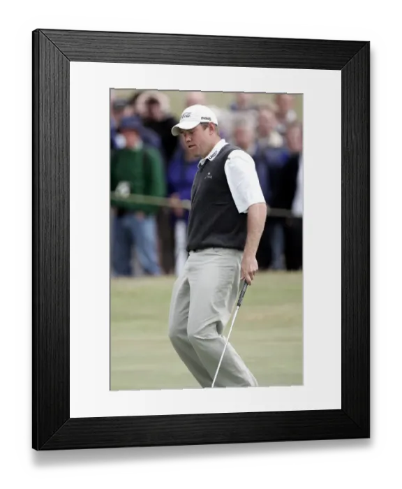 Framed Print : Lee Westwood Framed Print : Lee Westwood