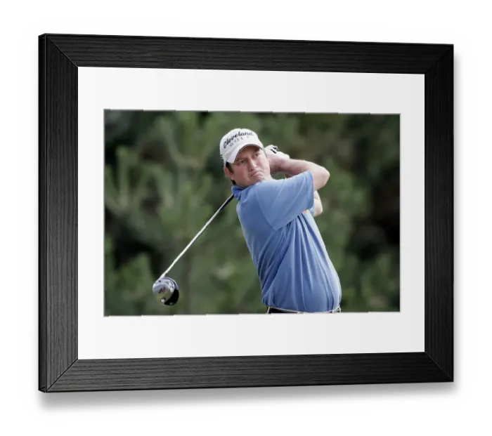 Framed Print : Tim Clark South Africa The Open Championship Royal Troon, Scotland 15 July 2004 Date Framed Print : Tim Clark South Africa The Open Championship Royal Troon, Scotland 15 July 2004 Date
