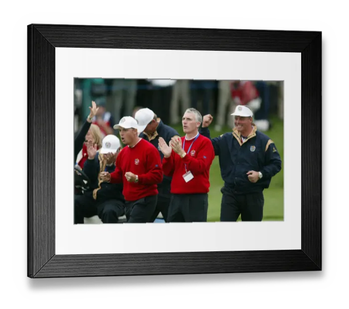 Framed Print : Fasth, Price & Darren Clarke Framed Print : Fasth, Price & Darren Clarke