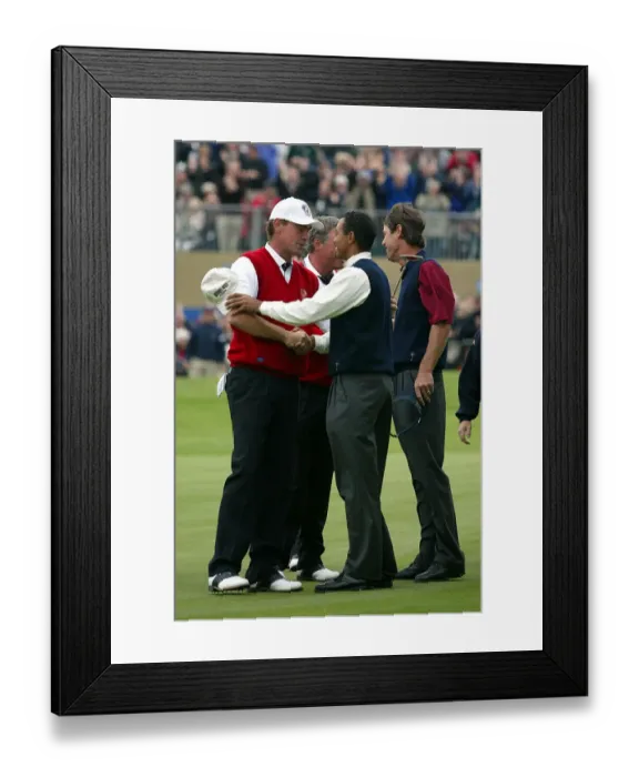 Framed Print : Bjorn, Clarke, Woods & Azinger Framed Print : Bjorn, Clarke, Woods & Azinger