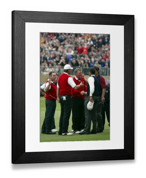 Framed Print : Bjorn, Clarke, Woods & Azinger Framed Print : Bjorn, Clarke, Woods & Azinger