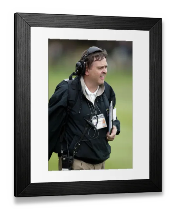 Framed Print : Alan Green Radio 5 Live Framed Print : Alan Green Radio 5 Live