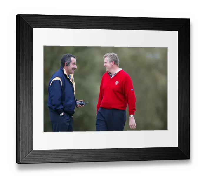Framed Print : Sam Torrance, Colin Montgomerie