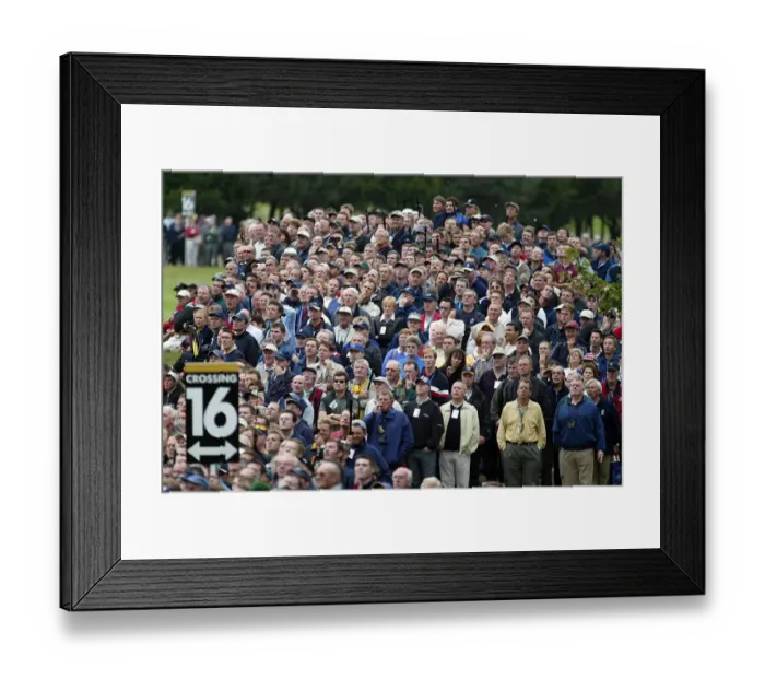 Framed Print : Spectators At The Belfry Framed Print : Spectators At The Belfry