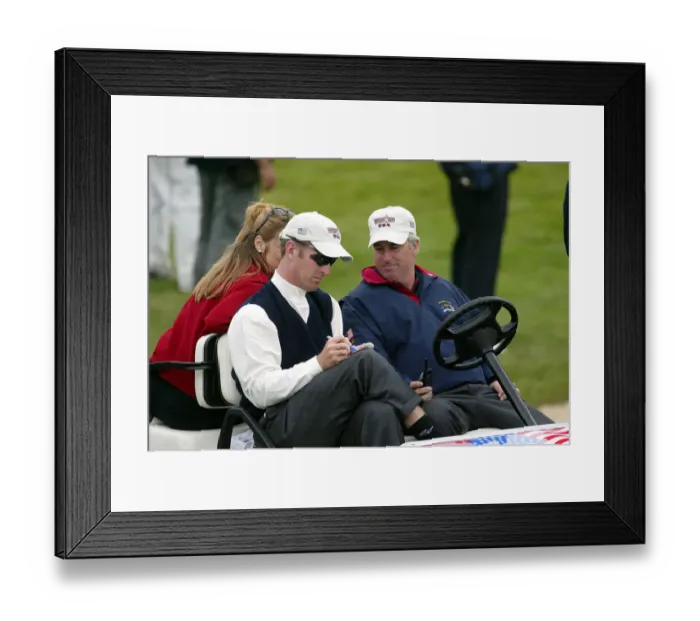 Framed Print : David Duval & Curtis Strange Framed Print : David Duval & Curtis Strange