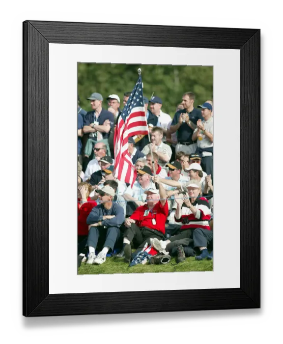 Framed Print : American Golf Fan S Framed Print : American Golf Fan S