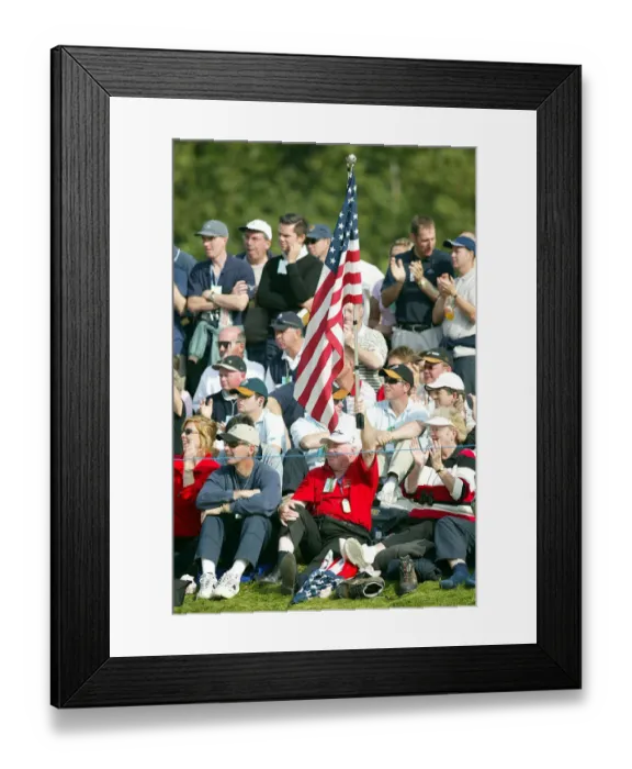 Framed Print : American Golf Fan S Framed Print : American Golf Fan S