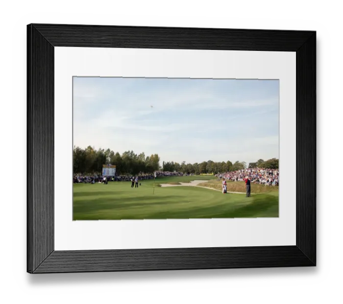 Framed Print : 14th Green, The Belfry
