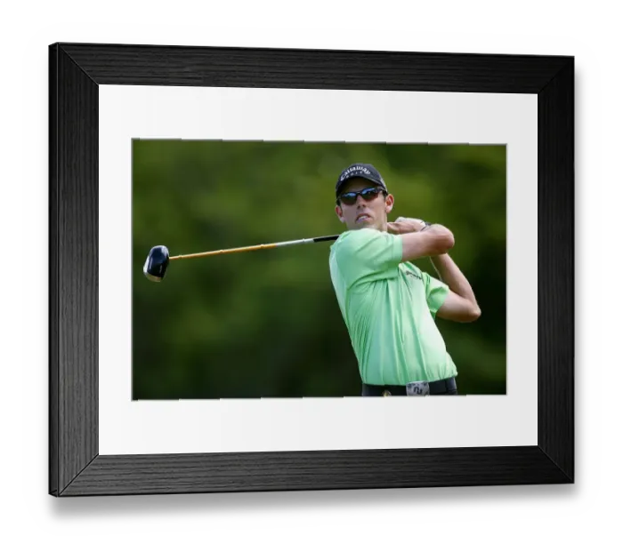 Framed Print : Charl Schwartzel