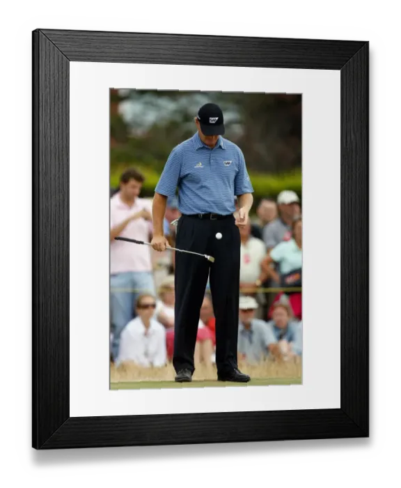 Framed Print : Ernie Els South Africa The Open, Royal Liverpool G.C Framed Print : Ernie Els South Africa The Open, Royal Liverpool G.C