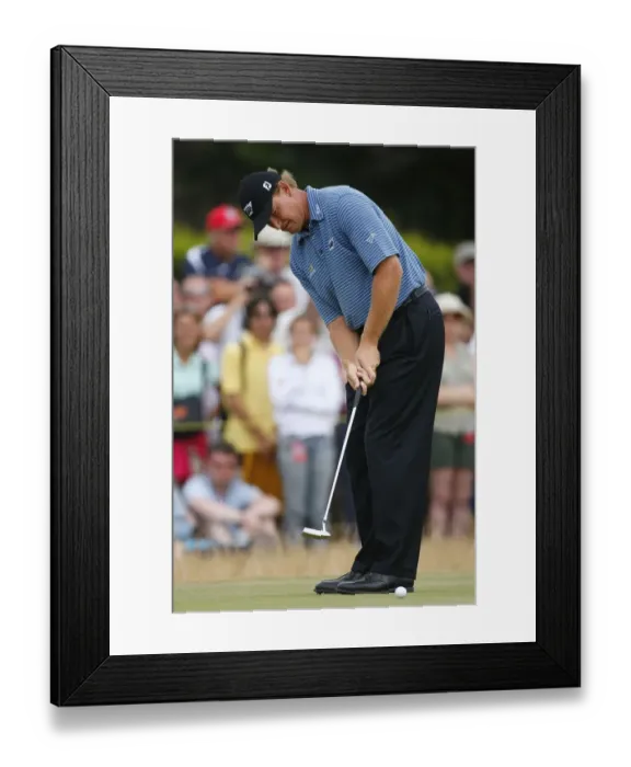 Framed Print : Ernie Els South Africa The Open, Royal Liverpool G.C Framed Print : Ernie Els South Africa The Open, Royal Liverpool G.C