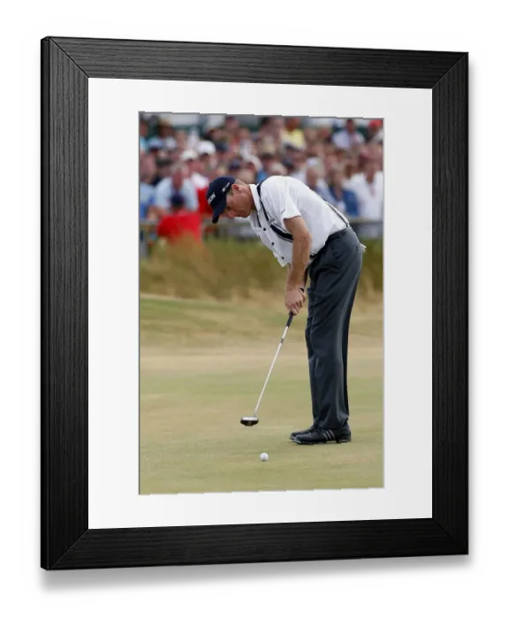 Framed Print : Jim Furyk USA The Open, Royal Liverpool G.C, Hoylake Royal Liverpool Golf Club