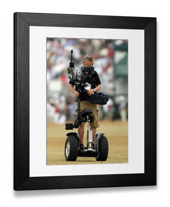 Framed Print : Bbc Cameraman Framed Print : Bbc Cameraman