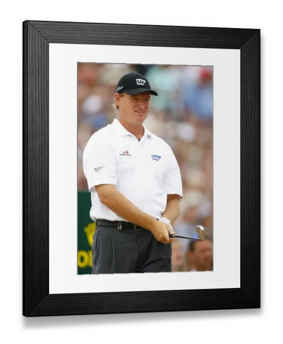Framed Print : Ernie Els South Africa The Open Golf Championship 2006 The Open Framed Print : Ernie Els South Africa The Open Golf Championship 2006 The Open