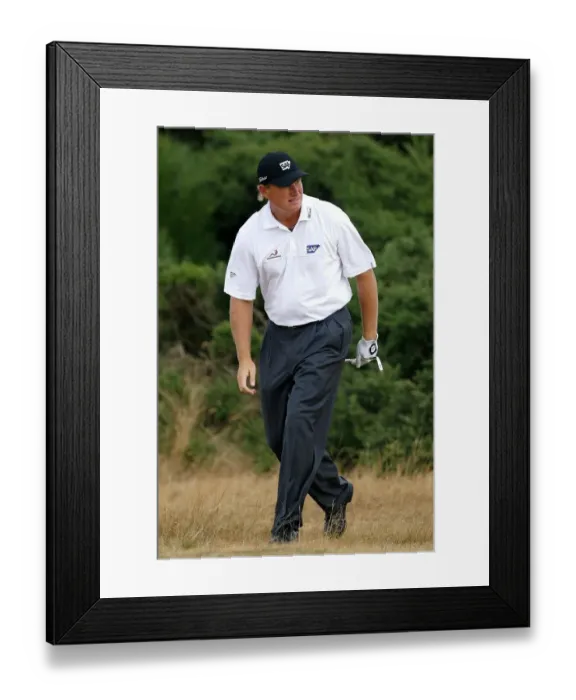 Framed Print : Ernie Els South Africa The Open Golf Championship 2006 The Open