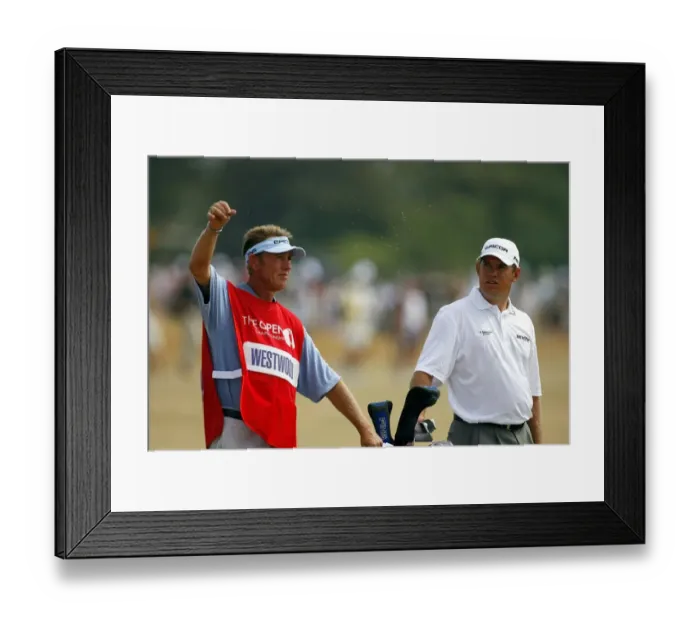 Framed Print : Lee Westwood Framed Print : Lee Westwood