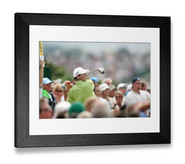 Framed Print : Sergio Garcia & Brad Faxon Framed Print : Sergio Garcia & Brad Faxon