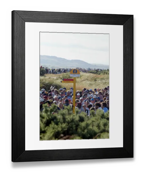 Framed Print : Crowds Use Crossing Point Framed Print : Crowds Use Crossing Point