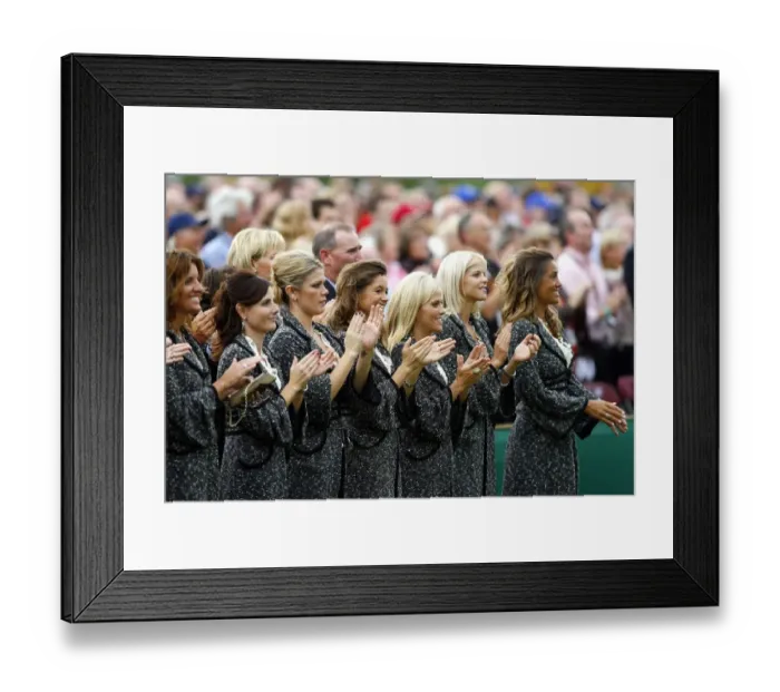 Framed Print : USAWives At Opening Ceremony Framed Print : USAWives At Opening Ceremony