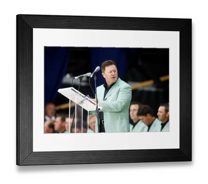 Framed Print : Ian Woosnam At Opening Ceremony Framed Print : Ian Woosnam At Opening Ceremony