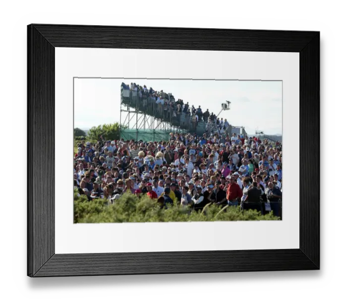 Framed Print : Crowds At Open Framed Print : Crowds At Open