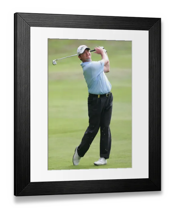 Framed Print : Paul Lawrie
