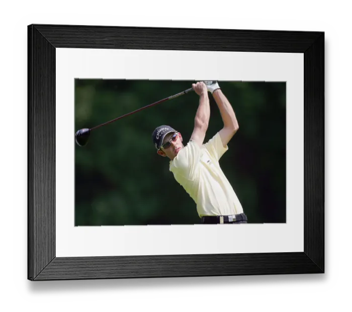 Framed Print : Charl Schwartzel