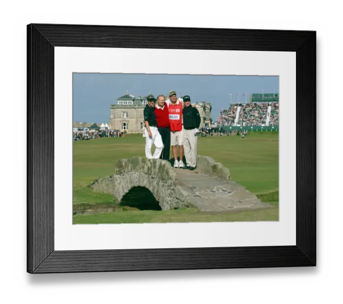 Framed Print : Jack Nicklaus, Luke Donald & Tom Watson Framed Print : Jack Nicklaus, Luke Donald & Tom Watson