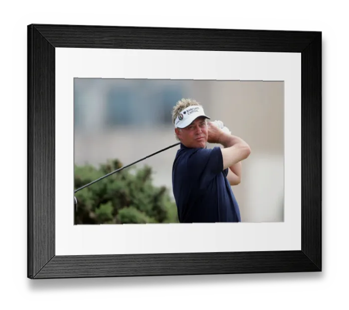 Framed Print : Darren Clarke Framed Print : Darren Clarke