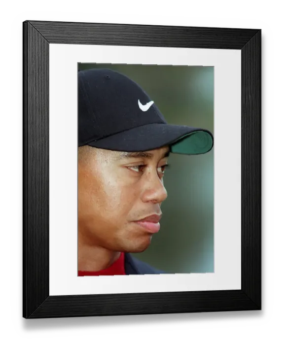 Framed Print : Tiger Woods Framed Print : Tiger Woods