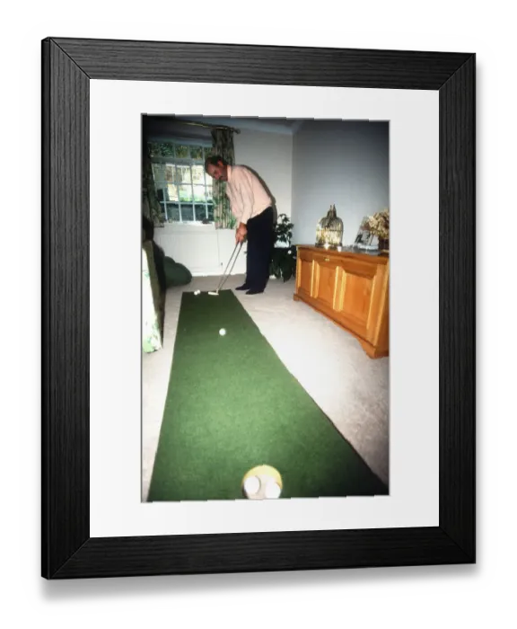Framed Print : Mark James At Home Framed Print : Mark James At Home