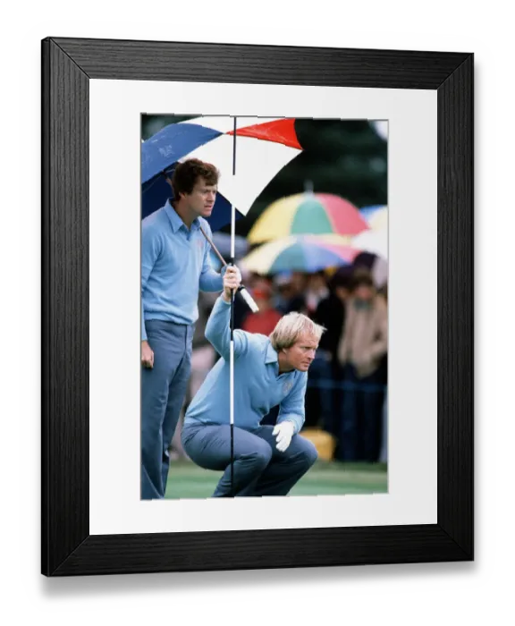 Framed Print : Tom Watson & Jack Nicklaus Framed Print : Tom Watson & Jack Nicklaus