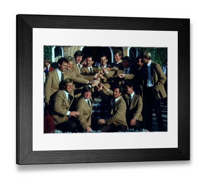 Framed Print : Europe Team Framed Print : Europe Team
