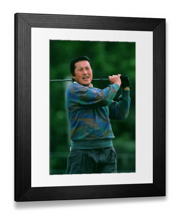 Framed Print : Jet Ozaki British Open Muirfield, 23 July 1992 Date: 23 July 1992 Framed Print : Jet Ozaki British Open Muirfield, 23 July 1992 Date: 23 July 1992