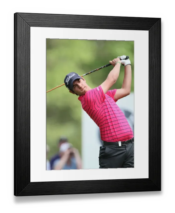 Framed Print : Matteo Manassero