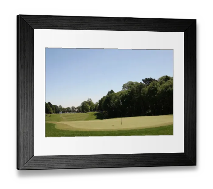 Framed Print : The 1st Hole West Course Framed Print : The 1st Hole West Course