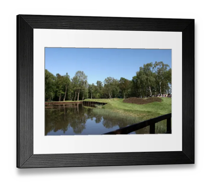 Framed Print : The 8th Hole West Course Framed Print : The 8th Hole West Course