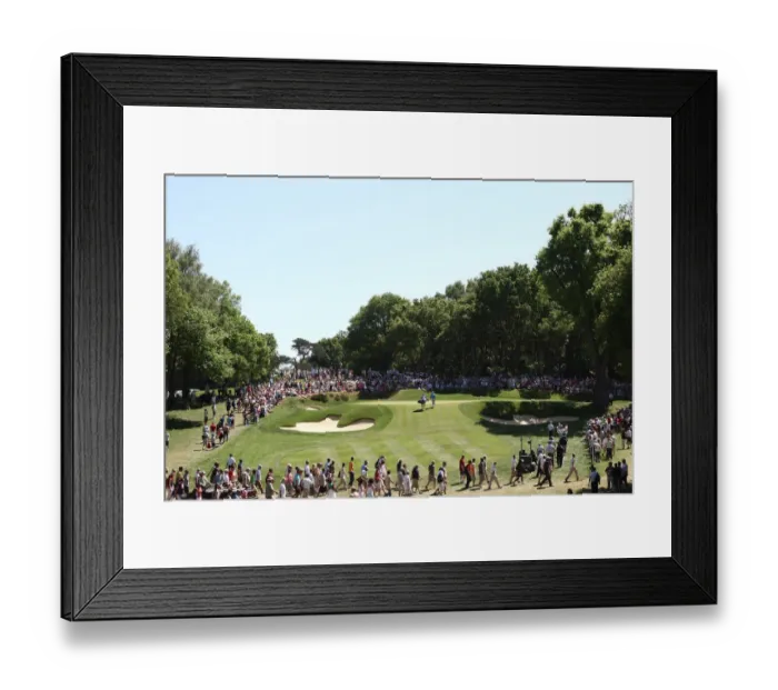 Framed Print : The 2nd Hole West Course Framed Print : The 2nd Hole West Course