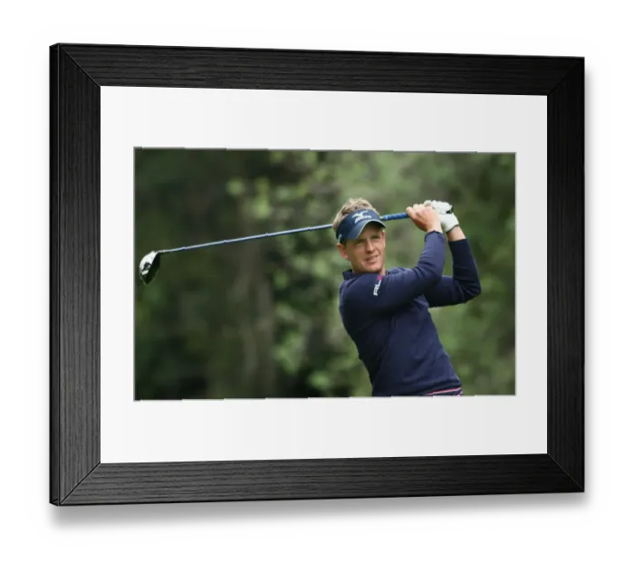 Framed Print : Luke Donald Framed Print : Luke Donald