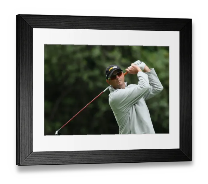 Framed Print : Ted Purdy USA Northern Trust Open Round 1 Pacific Palisades