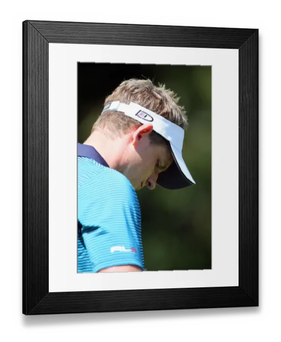 Framed Print : Luke Donald Framed Print : Luke Donald