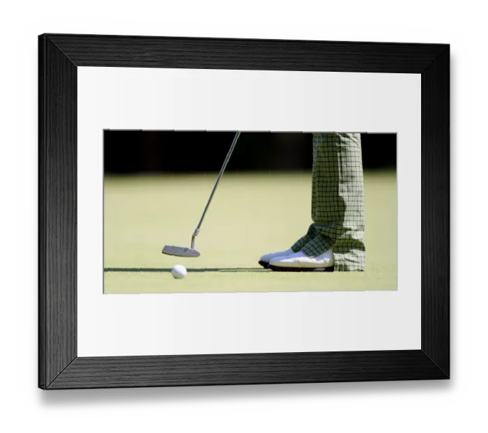 Framed Print : Putting On Green Framed Print : Putting On Green