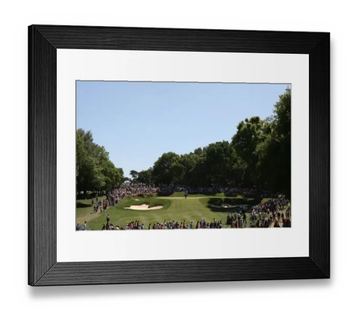 Framed Print : The 2nd Hole West Course Framed Print : The 2nd Hole West Course