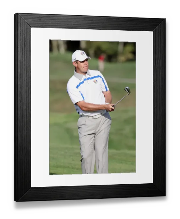 Framed Print : Lee Westwood Framed Print : Lee Westwood