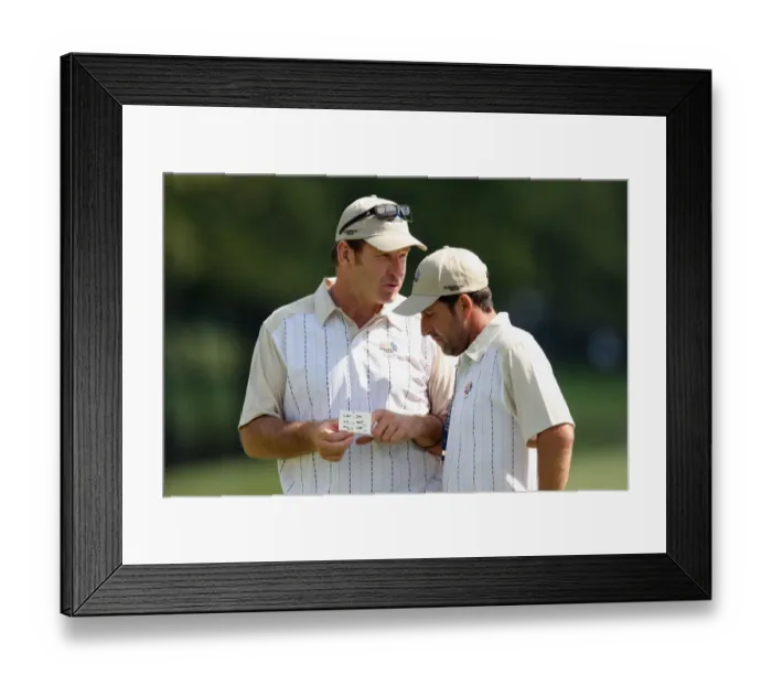 Framed Print : Nick Faldo, Olazabal & Infamous Sandwich List Nick Faldo Framed Print : Nick Faldo, Olazabal & Infamous Sandwich List Nick Faldo