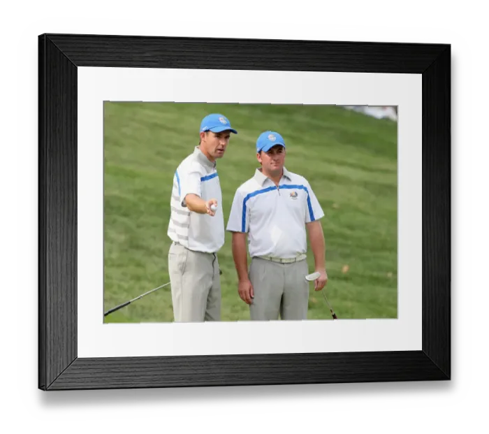 Framed Print : Padraig Harrington & Graeme Mcdowell Padraig Harrington Framed Print : Padraig Harrington & Graeme Mcdowell Padraig Harrington