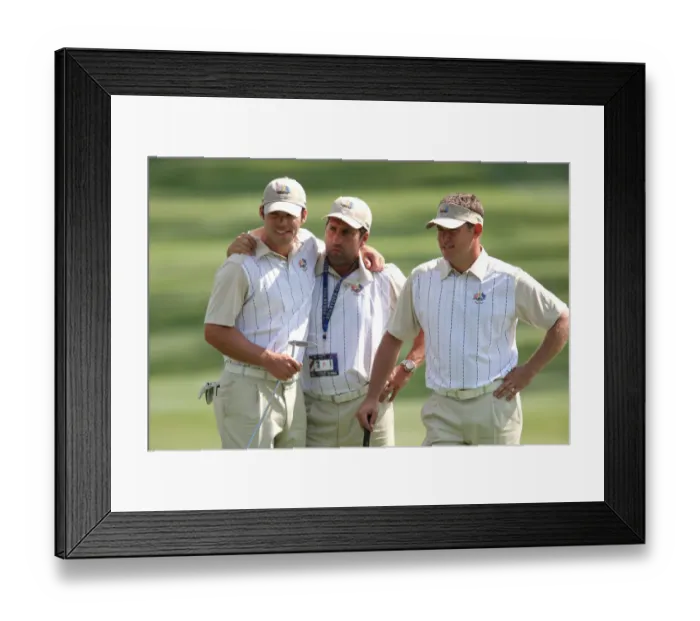 Framed Print : Paul Casey, Jose Maria Olazabal & Lee Westwood Paul Casey Framed Print : Paul Casey, Jose Maria Olazabal & Lee Westwood Paul Casey