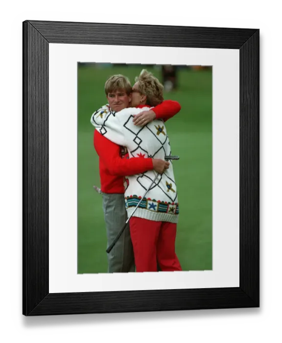 Framed Print : Peter Baker & Wife Framed Print : Peter Baker & Wife