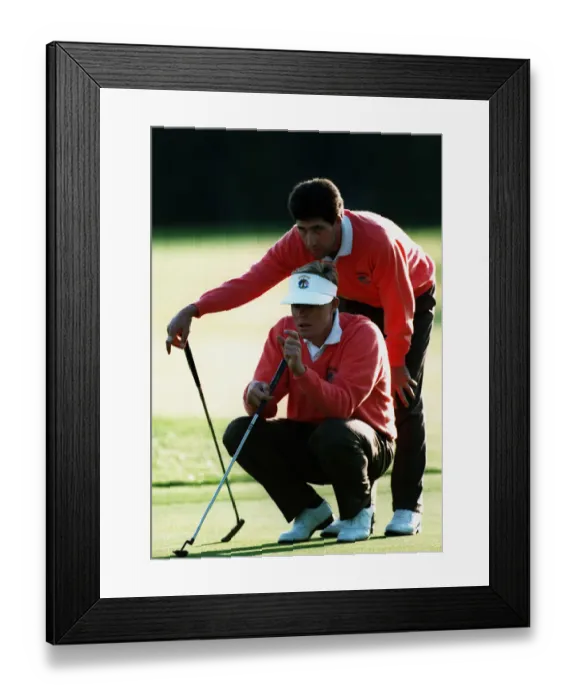 Framed Print : Joakim Haeggman & Olazabal Framed Print : Joakim Haeggman & Olazabal