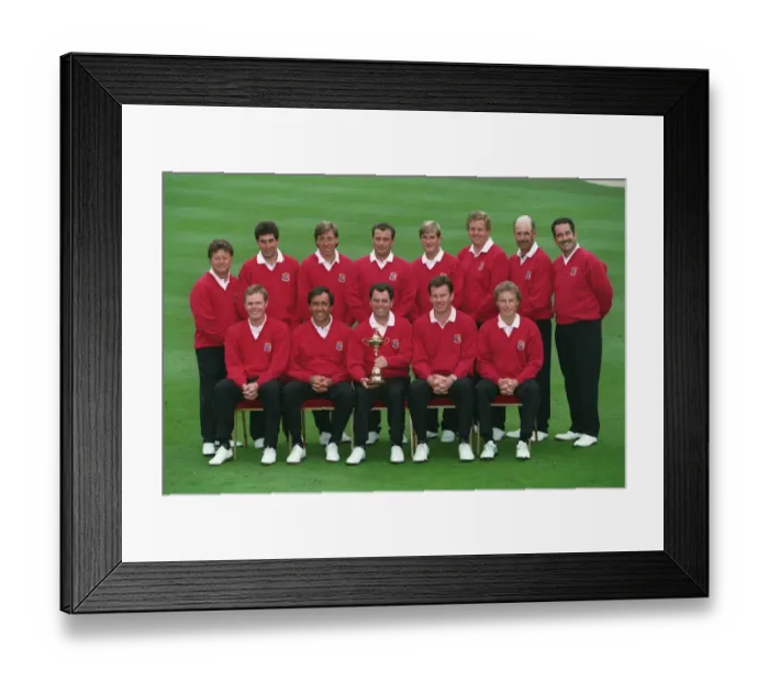 Framed Print : European Ryder Cup Team